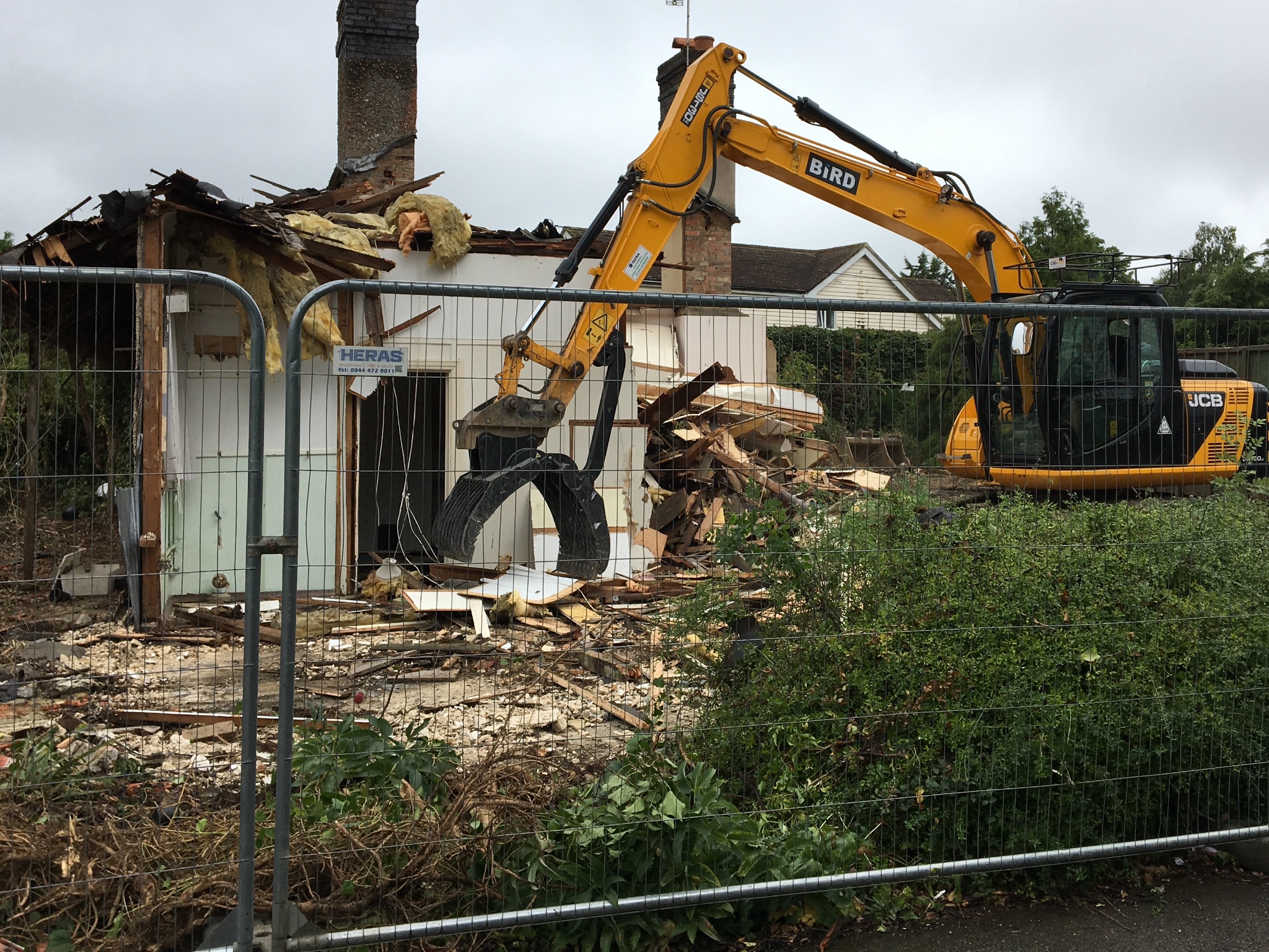 Demolition service in Kent and East Sussex 